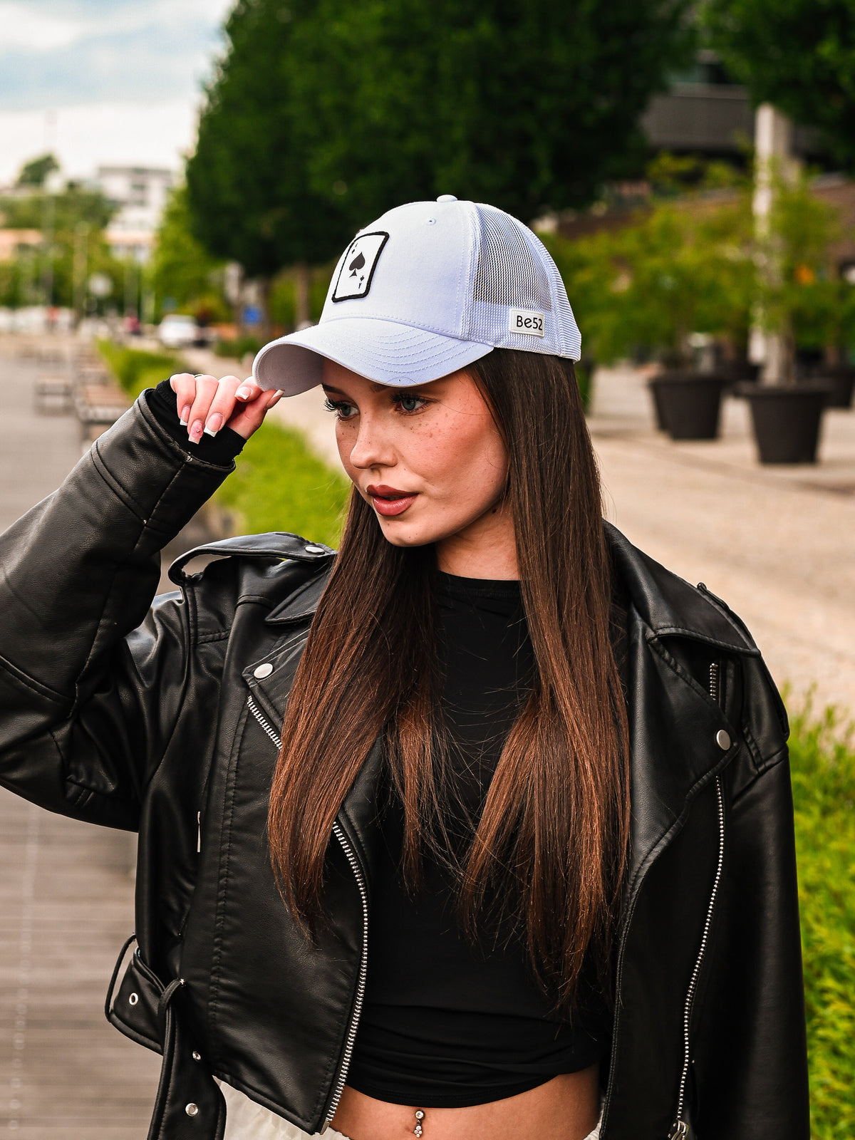Ace cap white