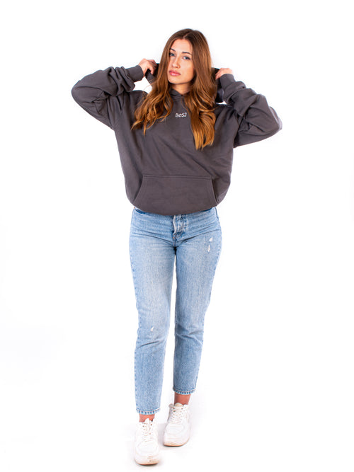 Heavy women's hoodie space grey